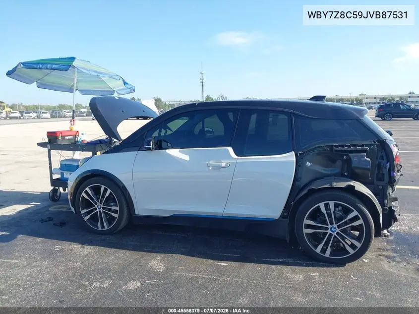 2018 BMW I3S 94Ah W/Range Extender VIN: WBY7Z8C59JVB87531 Lot: 45558379