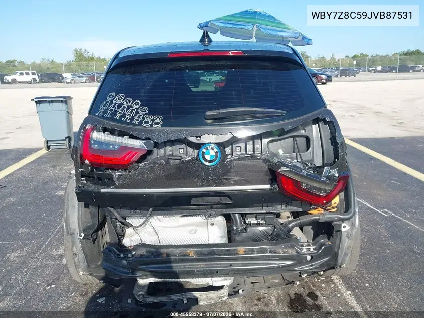 2018 BMW I3S 94Ah W/Range Extender VIN: WBY7Z8C59JVB87531 Lot: 45558379