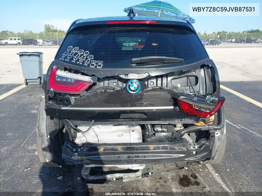 2018 BMW I3S 94Ah W/Range Extender VIN: WBY7Z8C59JVB87531 Lot: 45558379