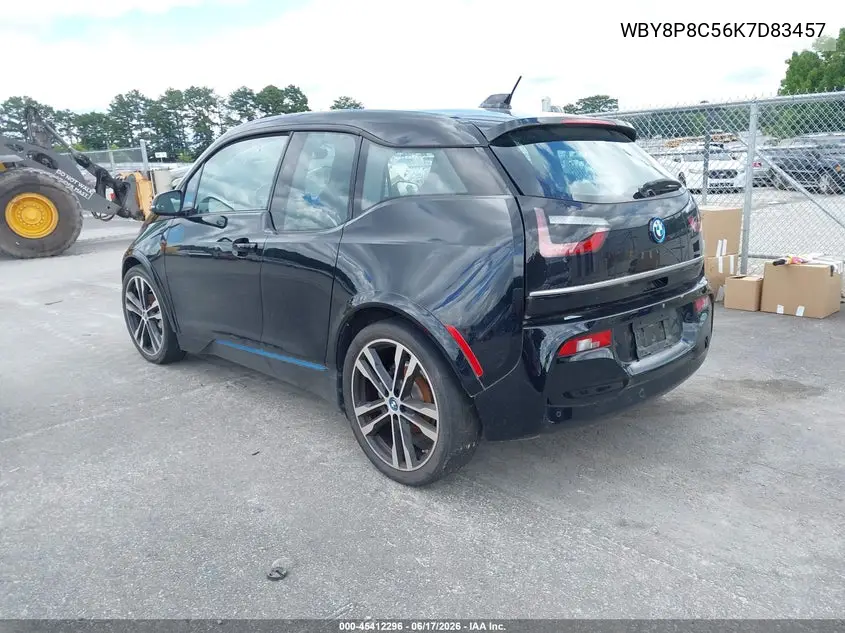 2019 BMW I3S 120Ah W/Range Extender VIN: WBY8P8C56K7D83457 Lot: 45412296