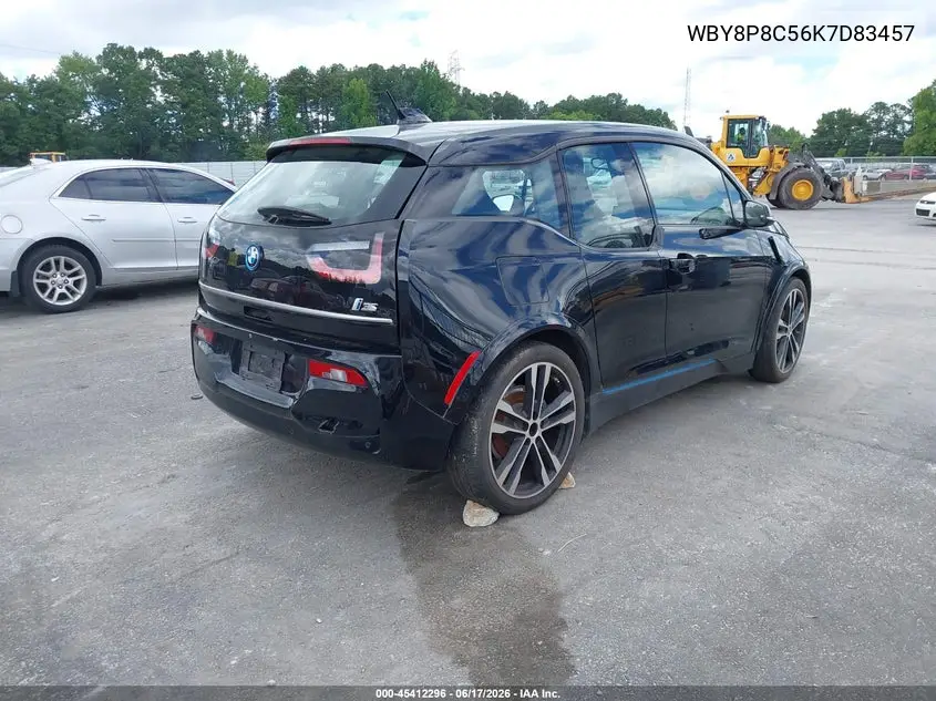 2019 BMW I3S 120Ah W/Range Extender VIN: WBY8P8C56K7D83457 Lot: 45412296