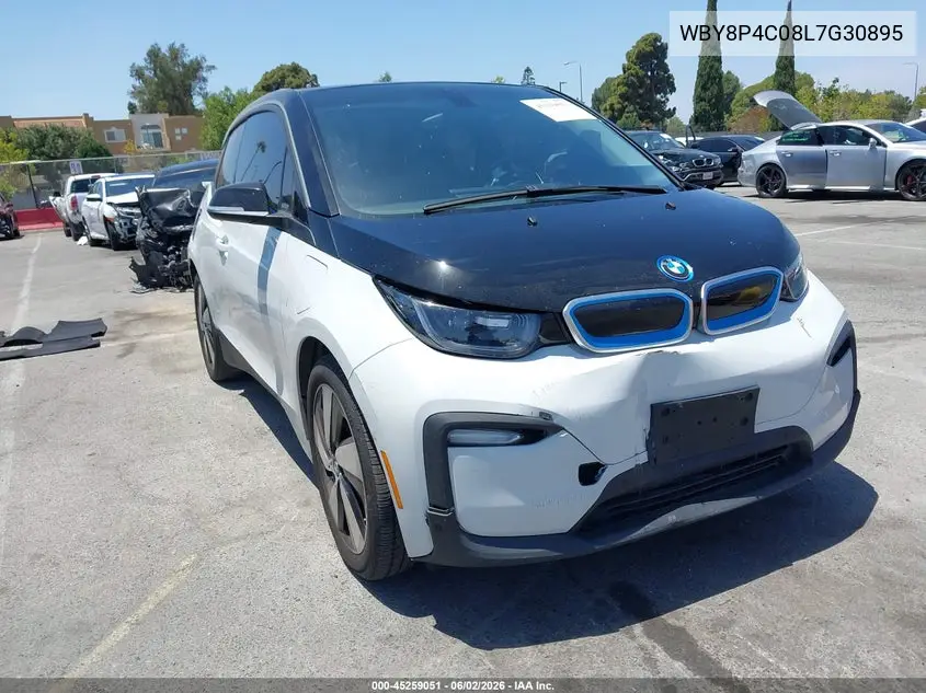 2020 BMW I3 120Ah W/Range Extender VIN: WBY8P4C08L7G30895 Lot: 45259051