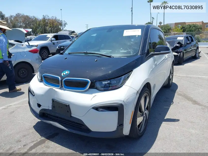 2020 BMW I3 120Ah W/Range Extender VIN: WBY8P4C08L7G30895 Lot: 45259051