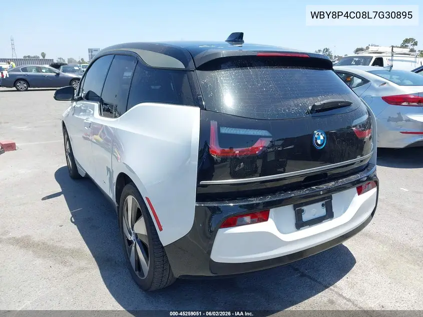 2020 BMW I3 120Ah W/Range Extender VIN: WBY8P4C08L7G30895 Lot: 45259051