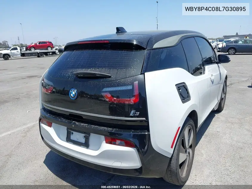 2020 BMW I3 120Ah W/Range Extender VIN: WBY8P4C08L7G30895 Lot: 45259051