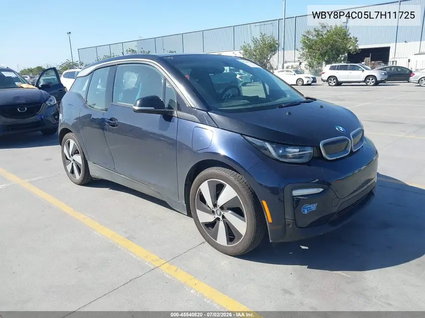 2020 BMW I3 120Ah W/Range Extender VIN: WBY8P4C05L7H11725 Lot: 45540820