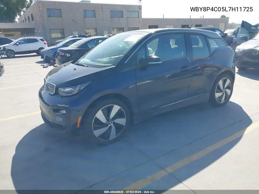 2020 BMW I3 120Ah W/Range Extender VIN: WBY8P4C05L7H11725 Lot: 45540820