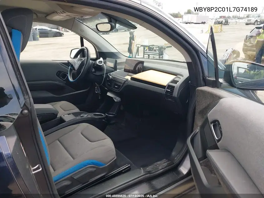 2020 BMW I3 120Ah VIN: WBY8P2C01L7G74189 Lot: 45595525