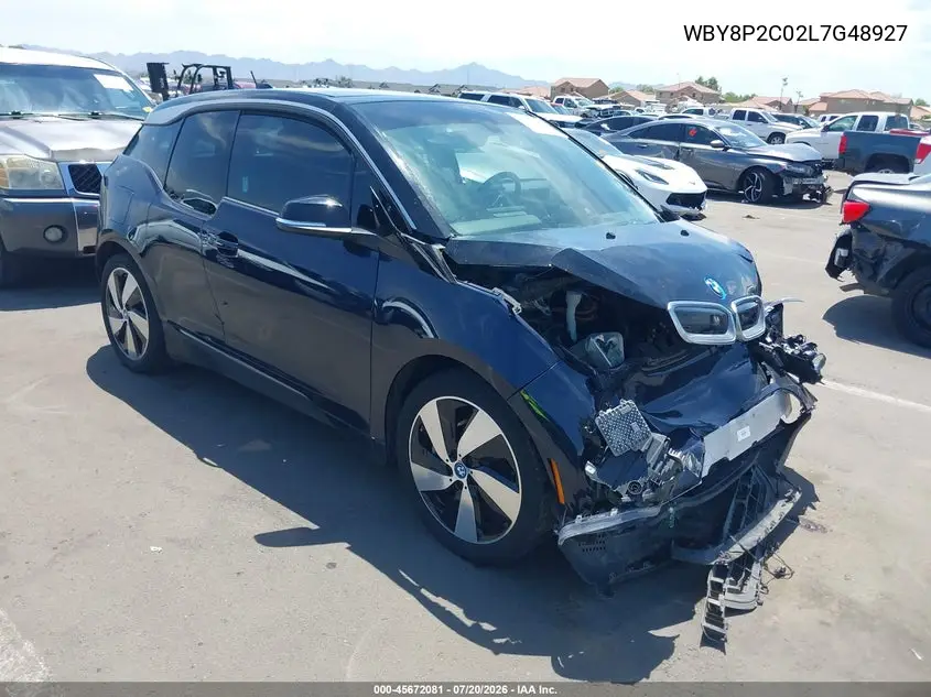 2020 BMW I3 120Ah VIN: WBY8P2C02L7G48927 Lot: 45672081