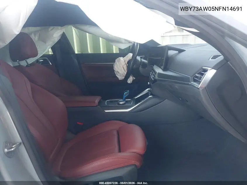 2022 BMW I4 Edrive40 VIN: WBY73AW05NFN14691 Lot: 45007226