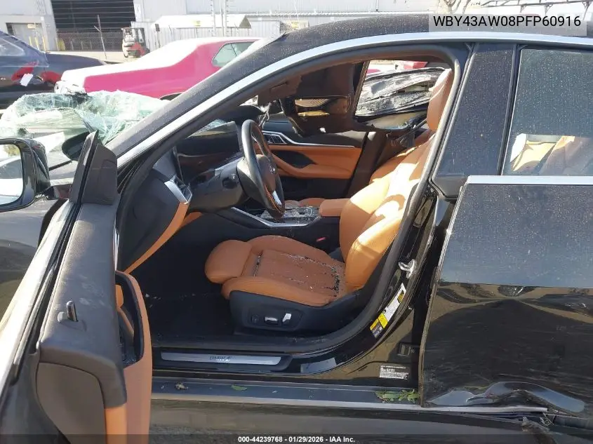 2023 BMW I4 Edrive35 VIN: WBY43AW08PFP60916 Lot: 44239768