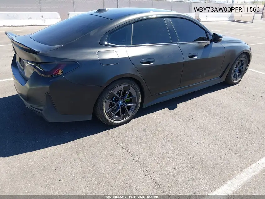 2023 BMW I4 Edrive40 VIN: WBY73AW00PFR11566 Lot: 44592210