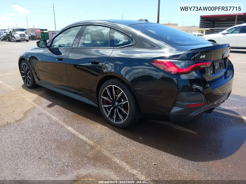 2023 BMW I4 Edrive40 VIN: WBY73AW00PFR37715 Lot: 44926378