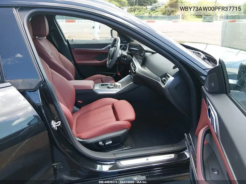 2023 BMW I4 Edrive40 VIN: WBY73AW00PFR37715 Lot: 44926378