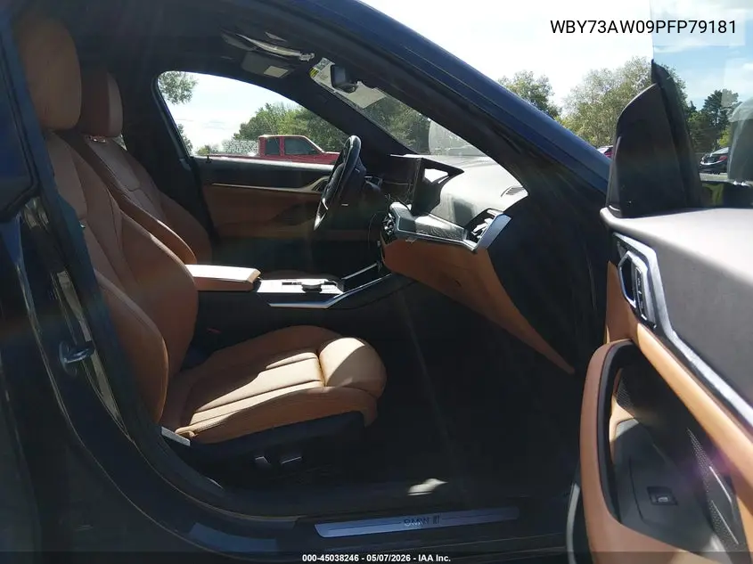 2023 BMW I4 Edrive40 VIN: WBY73AW09PFP79181 Lot: 45038246