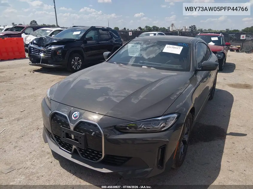 2023 BMW I4 Edrive40 VIN: WBY73AW05PFP44766 Lot: 45538927