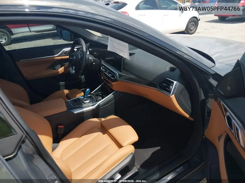 2023 BMW I4 Edrive40 VIN: WBY73AW05PFP44766 Lot: 45538927