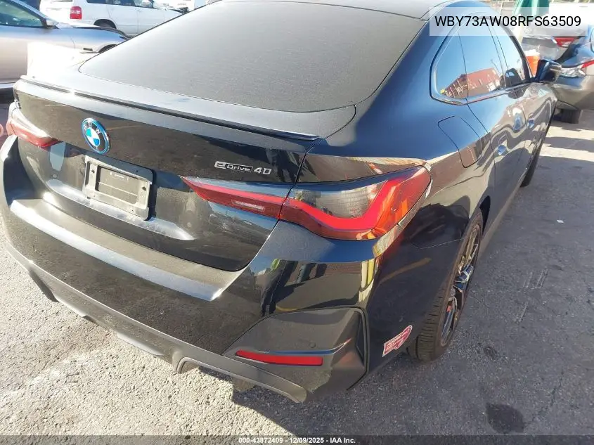 WBY73AW08RFS63509 2024 BMW I4 Gran Coupe Edrive40