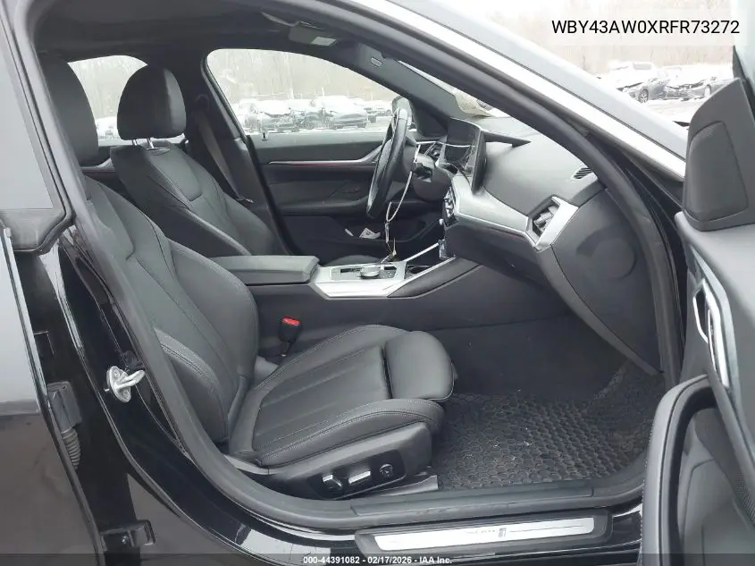 2024 BMW I4 Gran Coupe Edrive35 VIN: WBY43AW0XRFR73272 Lot: 44391082