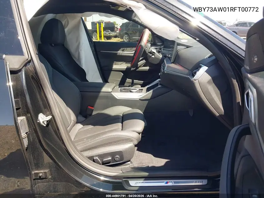2024 BMW I4 Gran Coupe Edrive40 VIN: WBY73AW01RFT00772 Lot: 44901791