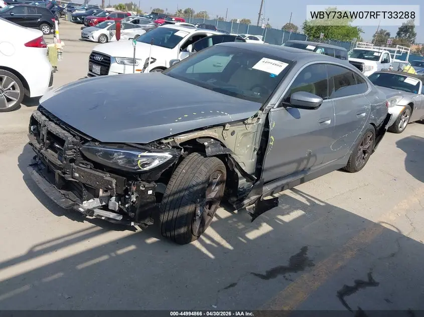 2024 BMW I4 Gran Coupe Edrive40 VIN: WBY73AW07RFT33288 Lot: 44994866