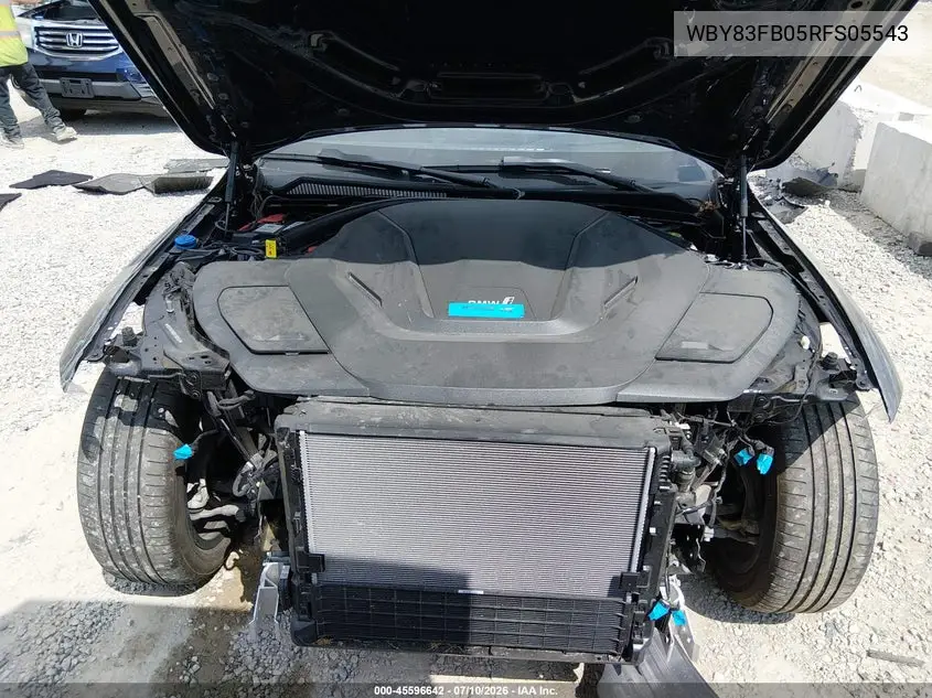 2024 BMW I4 Gran Coupe xDrive40 VIN: WBY83FB05RFS05543 Lot: 45596642