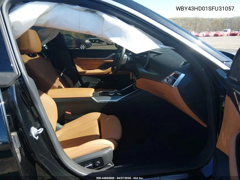 2025 BMW I4 Gran Coupe xDrive40 VIN: WBY43HD01SFU31057 Lot: 44958589