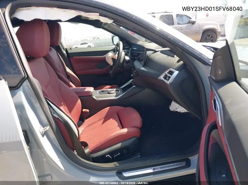 2025 BMW I4 Gran Coupe Edrive40 VIN: WBY23HD01SFV68040 Lot: 45145662