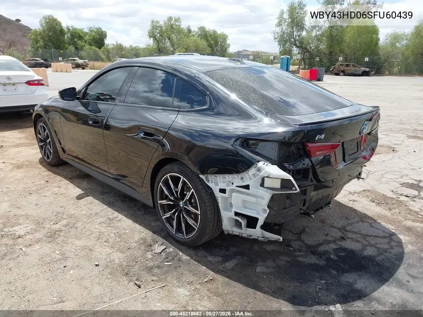 2025 BMW I4 Gran Coupe xDrive40 VIN: WBY43HD06SFU60439 Lot: 45218662