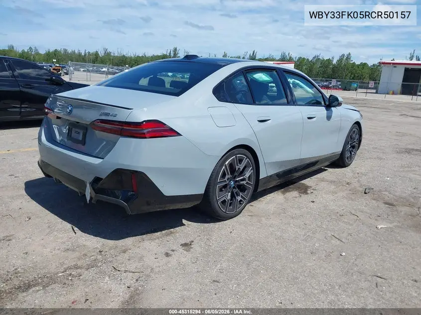 2024 BMW I5 Edrive40 VIN: WBY33FK05RCR50157 Lot: 45315294
