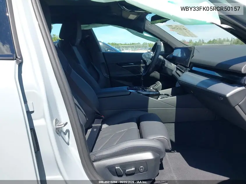 2024 BMW I5 Edrive40 VIN: WBY33FK05RCR50157 Lot: 45315294