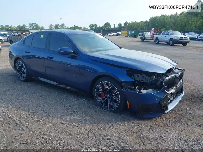 2024 BMW I5 Edrive40 VIN: WBY33FK00RCR47134 Lot: 45344886