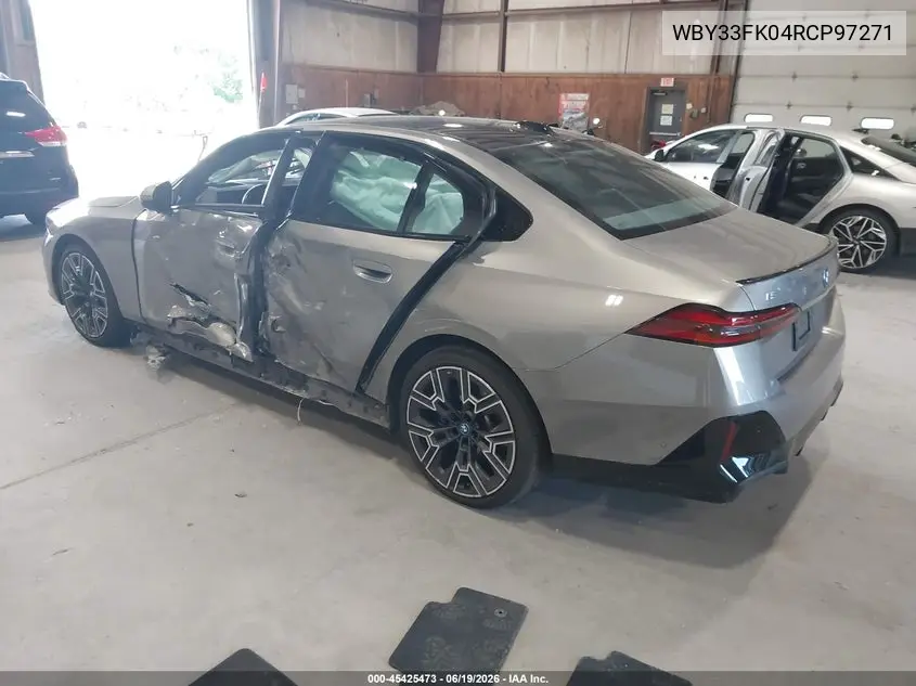 2024 BMW I5 Edrive40 VIN: WBY33FK04RCP97271 Lot: 45425473