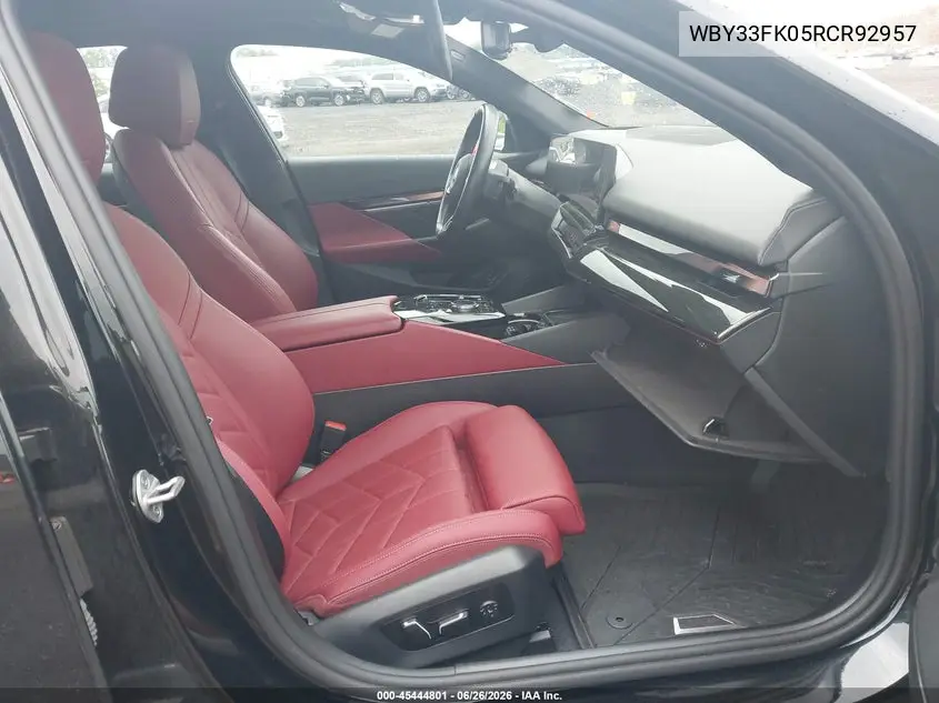 2024 BMW I5 Edrive40 VIN: WBY33FK05RCR92957 Lot: 45444801