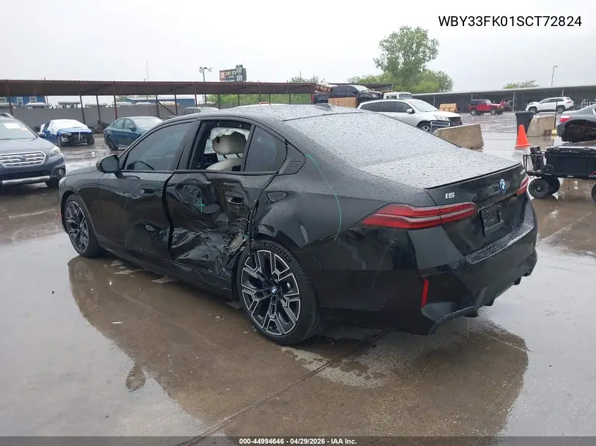 2025 BMW I5 Edrive40 VIN: WBY33FK01SCT72824 Lot: 44994646