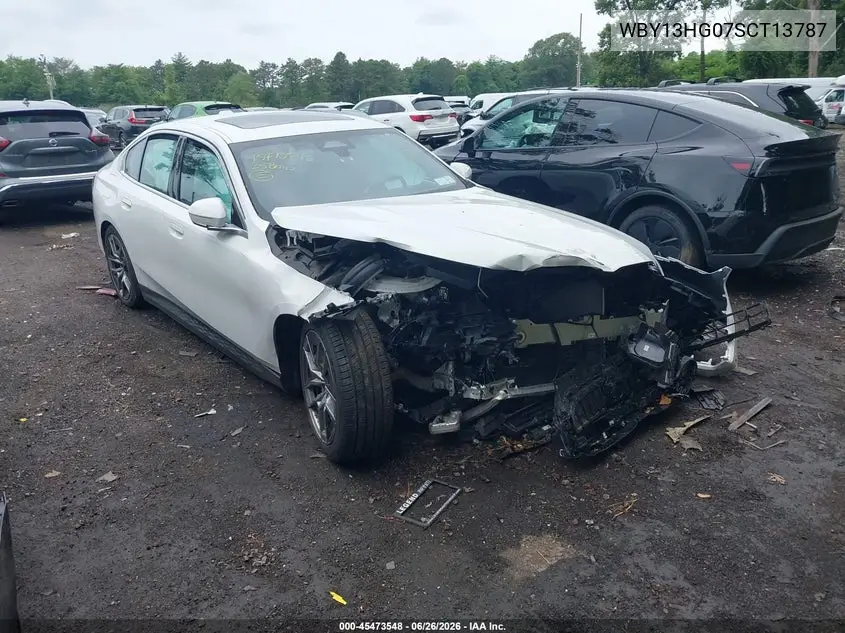 2025 BMW I5 xDrive40 VIN: WBY13HG07SCT13787 Lot: 45473548