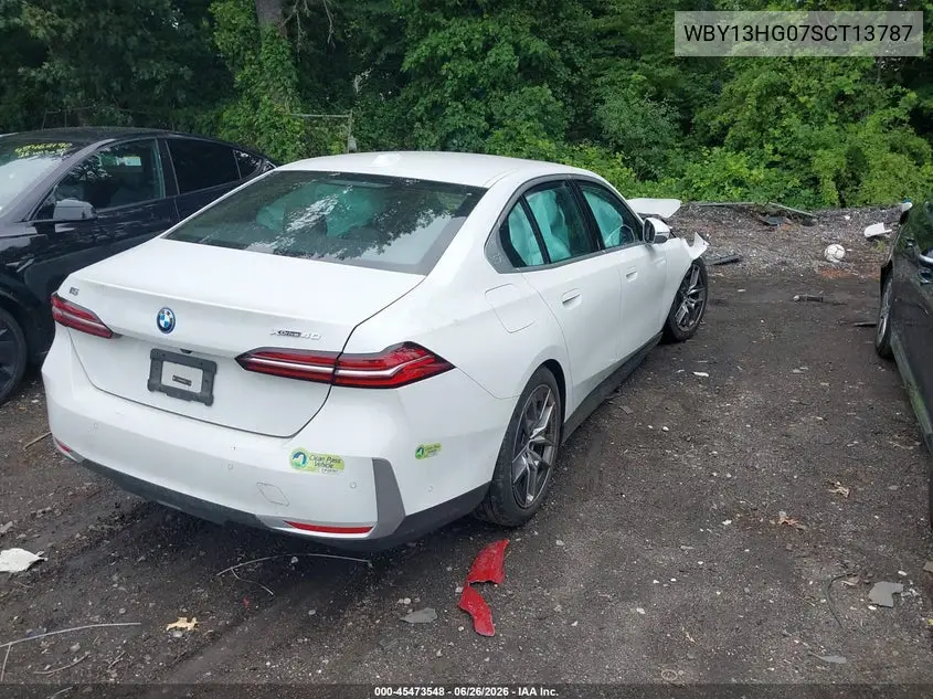 2025 BMW I5 xDrive40 VIN: WBY13HG07SCT13787 Lot: 45473548