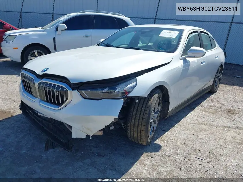 2026 BMW I5 Edrive40 VIN: WBY63HG02TCV23611 Lot: 44859736