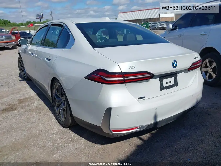 2026 BMW I5 Edrive40 VIN: WBY63HG02TCV23611 Lot: 44859736
