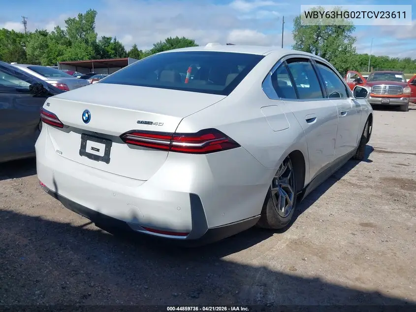2026 BMW I5 Edrive40 VIN: WBY63HG02TCV23611 Lot: 44859736