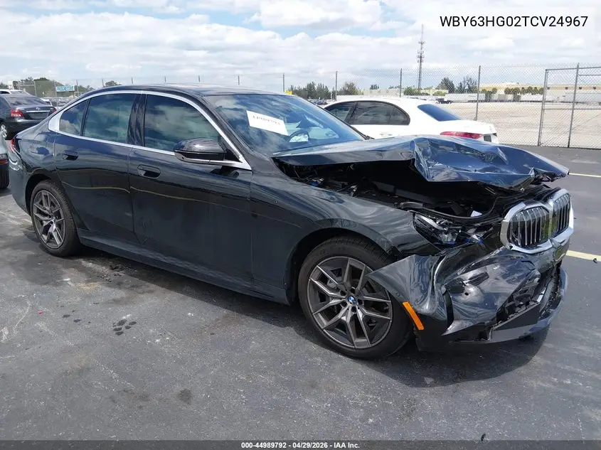 2026 BMW I5 Edrive40 VIN: WBY63HG02TCV24967 Lot: 44989792