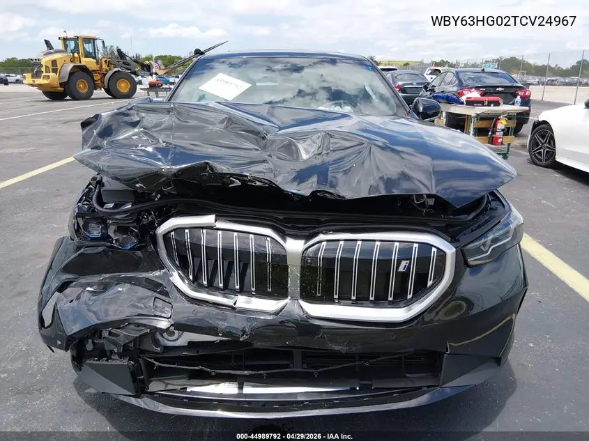 2026 BMW I5 Edrive40 VIN: WBY63HG02TCV24967 Lot: 44989792