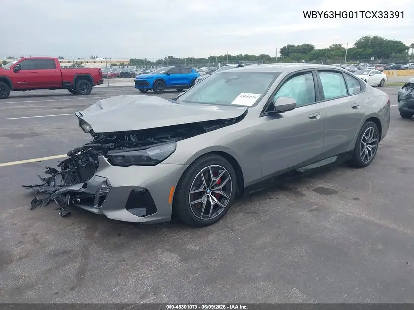 2026 BMW I5 Edrive40 VIN: WBY63HG01TCX33391 Lot: 45301079