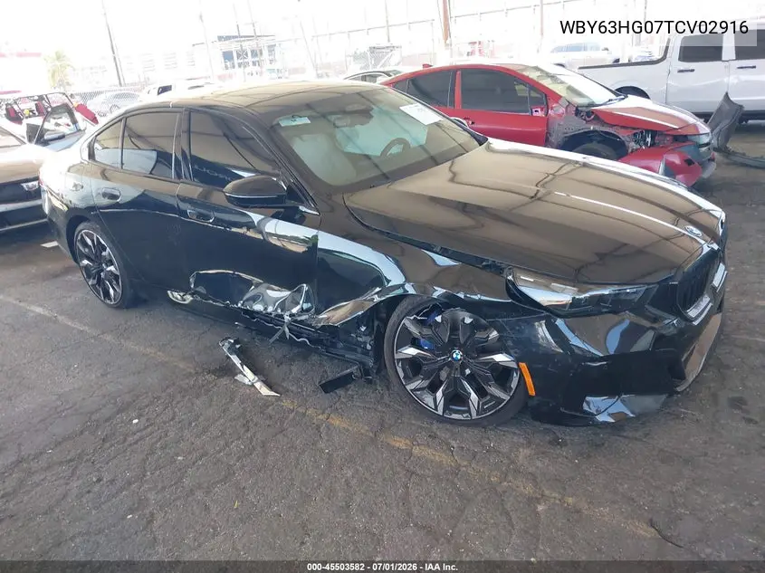 2026 BMW I5 Edrive40 VIN: WBY63HG07TCV02916 Lot: 45503582