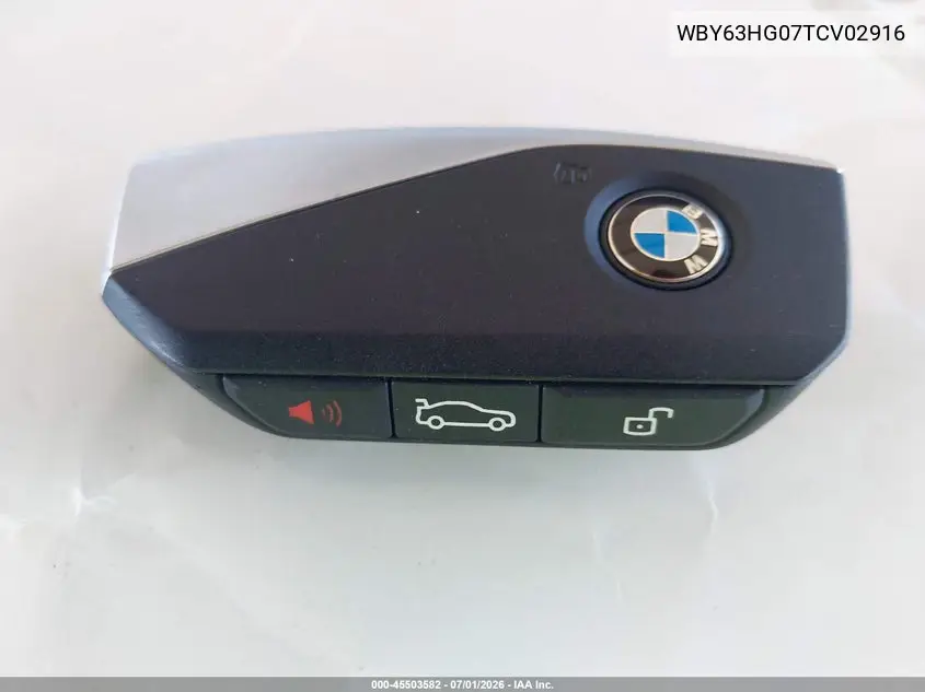 2026 BMW I5 Edrive40 VIN: WBY63HG07TCV02916 Lot: 45503582