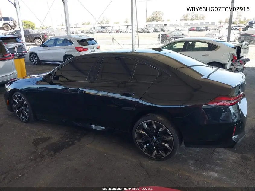 2026 BMW I5 Edrive40 VIN: WBY63HG07TCV02916 Lot: 45503582