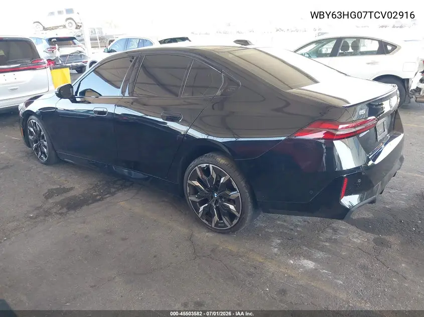 2026 BMW I5 Edrive40 VIN: WBY63HG07TCV02916 Lot: 45503582