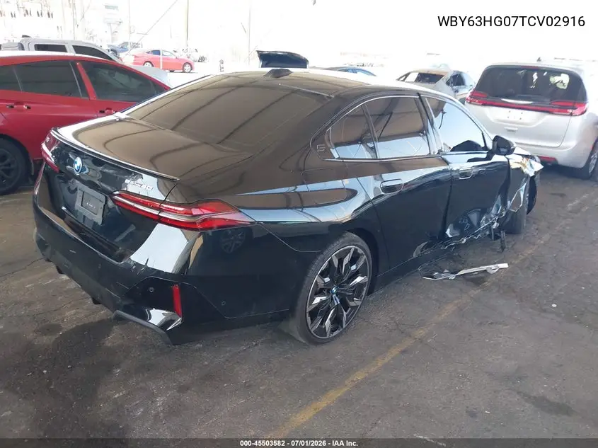 2026 BMW I5 Edrive40 VIN: WBY63HG07TCV02916 Lot: 45503582