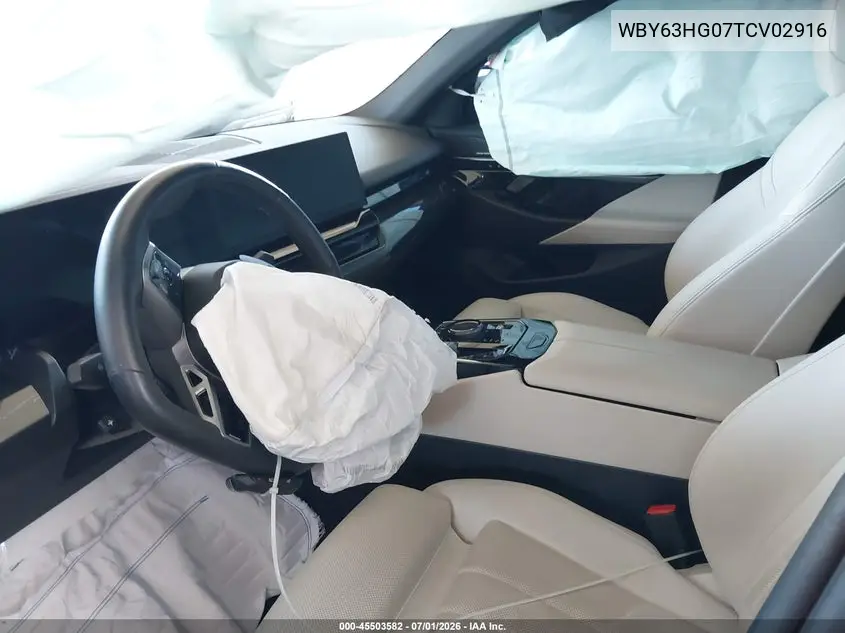 2026 BMW I5 Edrive40 VIN: WBY63HG07TCV02916 Lot: 45503582