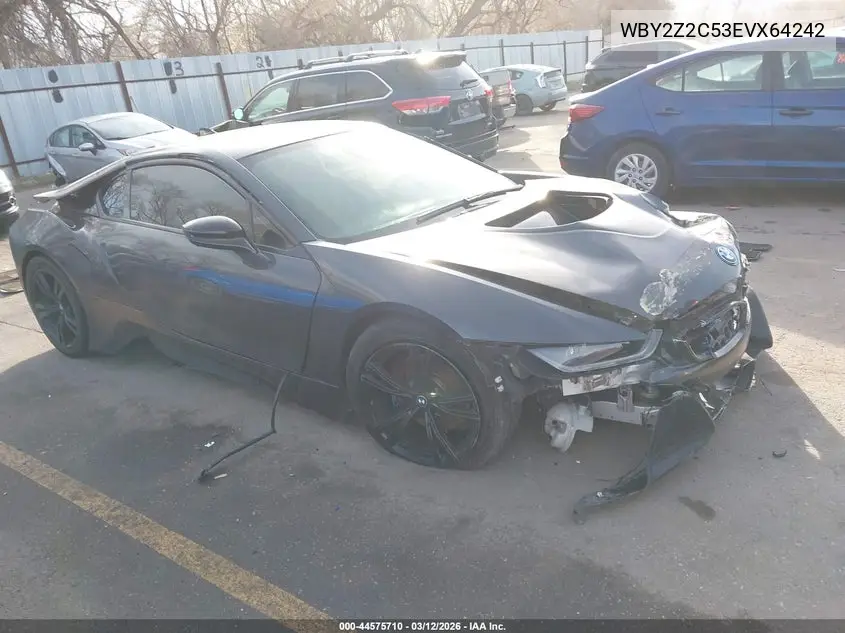 2014 BMW I8 VIN: WBY2Z2C53EVX64242 Lot: 44575710